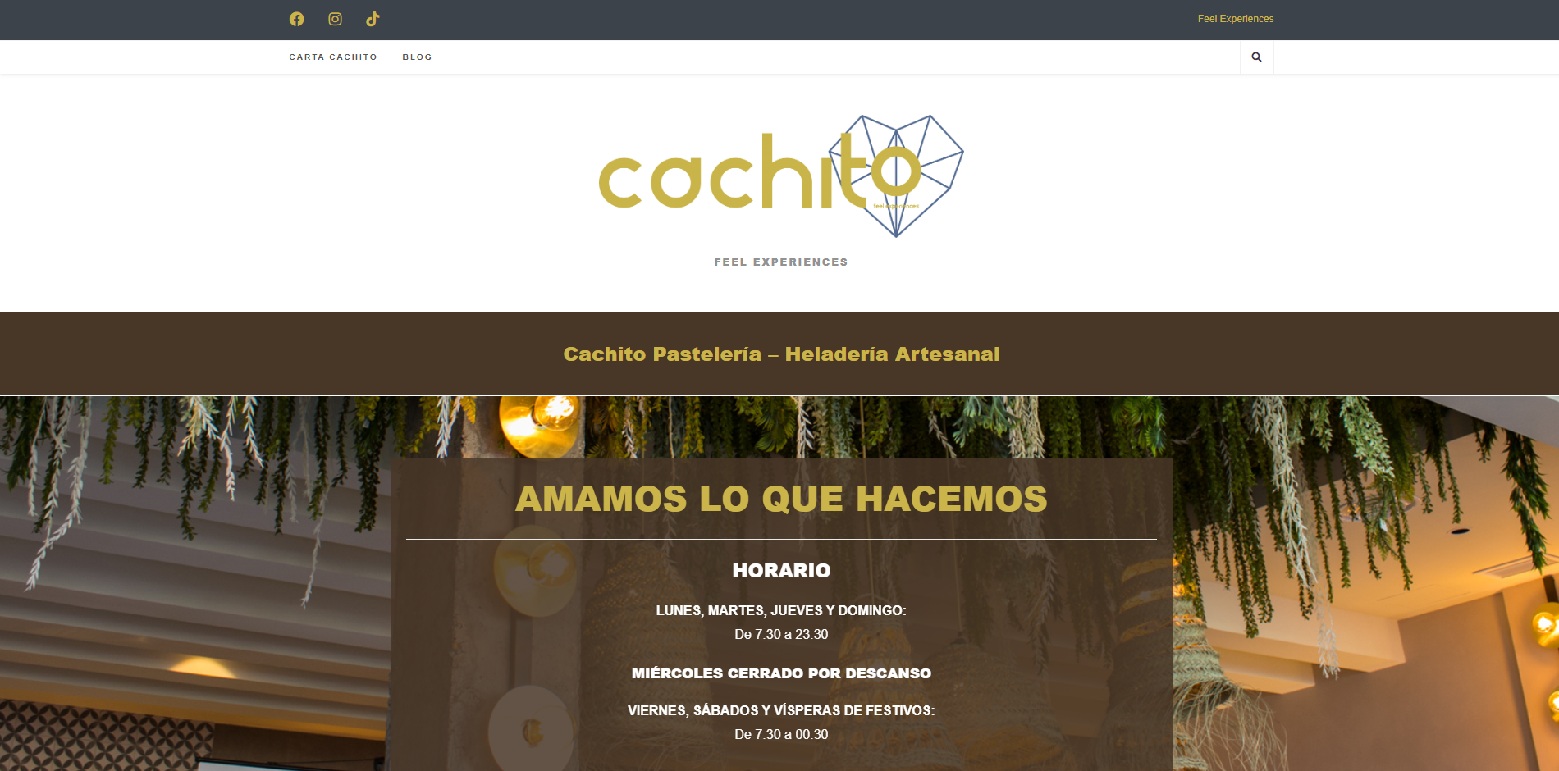 Desarrollo web de Cachito